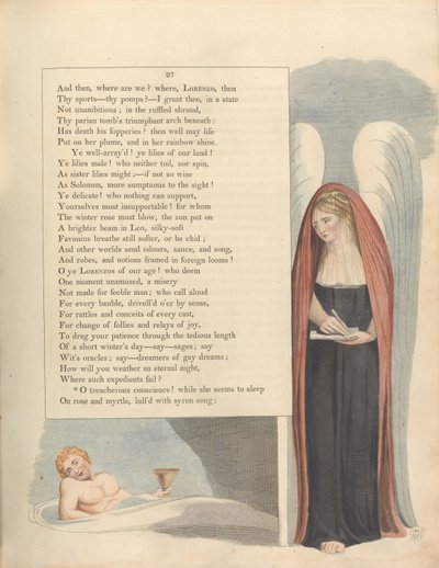 Pensamientos nocturnos de Young, Página 27 de William Blake